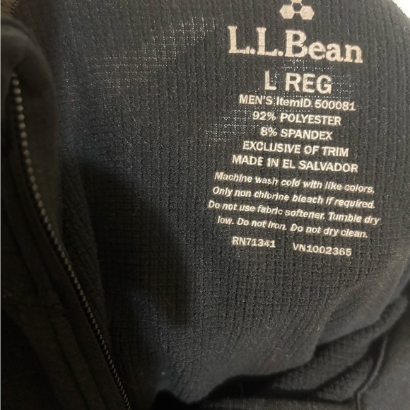 Men’s LL Bean 1/4 zip sweatshirt/ layering jacket - Picture 4 of 6